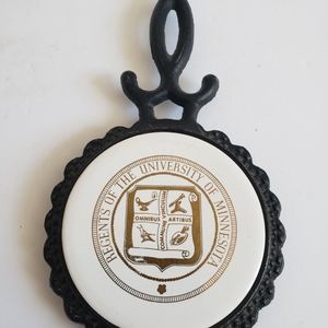 VTG Pilkington England Iron Cast Trivet#